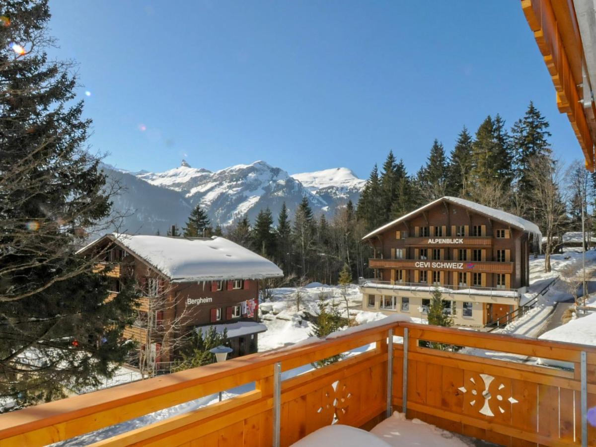 Apartment Bergfrieden By Interhome Wengen Kültér fotó