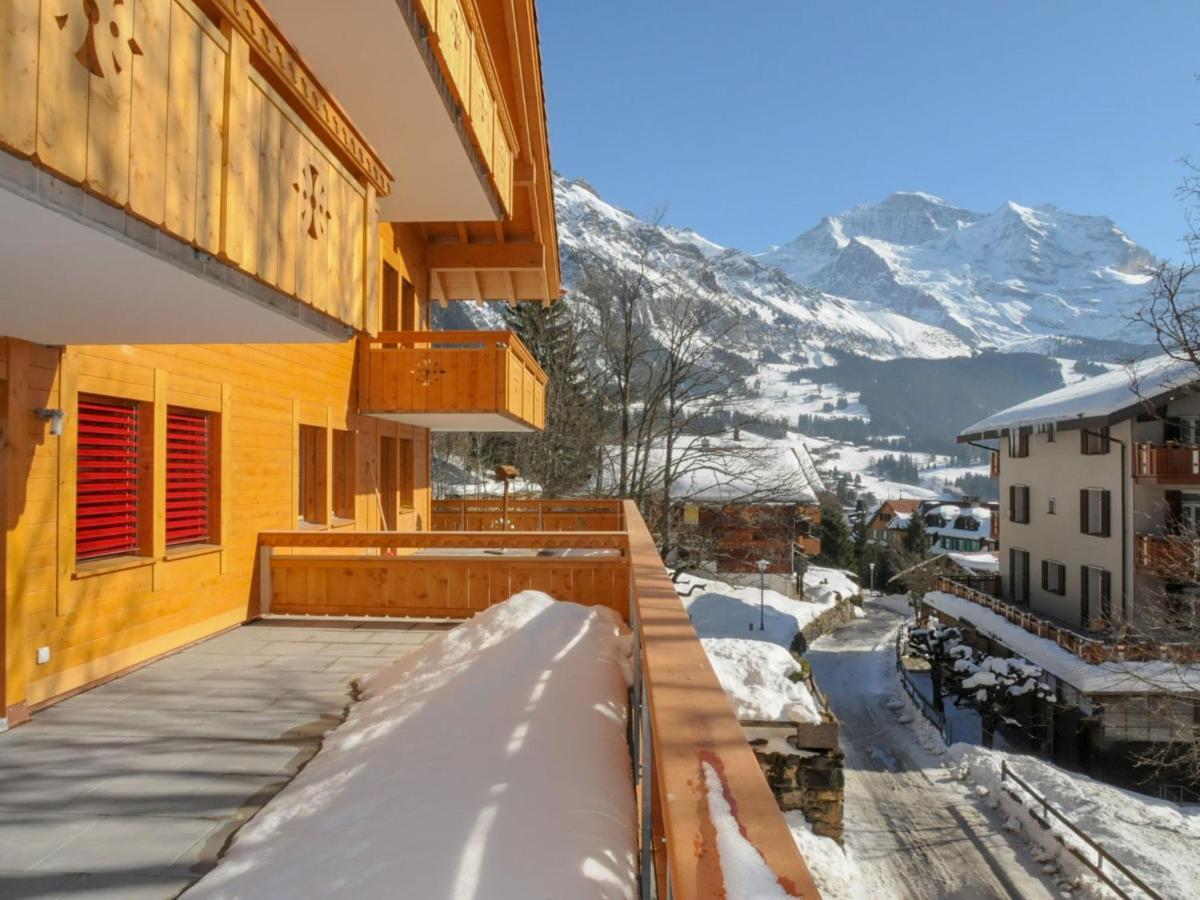 Apartment Bergfrieden By Interhome Wengen Kültér fotó