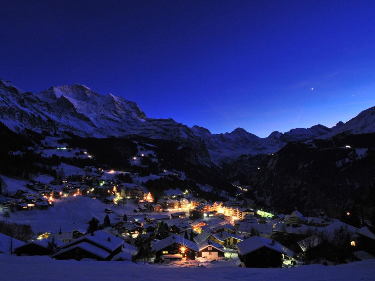 Apartment Bergfrieden By Interhome Wengen Kültér fotó